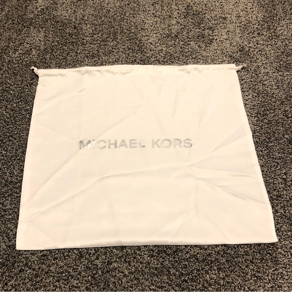 Michael Kors Handbags - Michael KORS Purse Dust Bag 16 in x 14 in White Gray